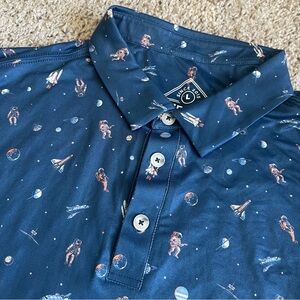 Burlebo To The Moon Space Performance Polo